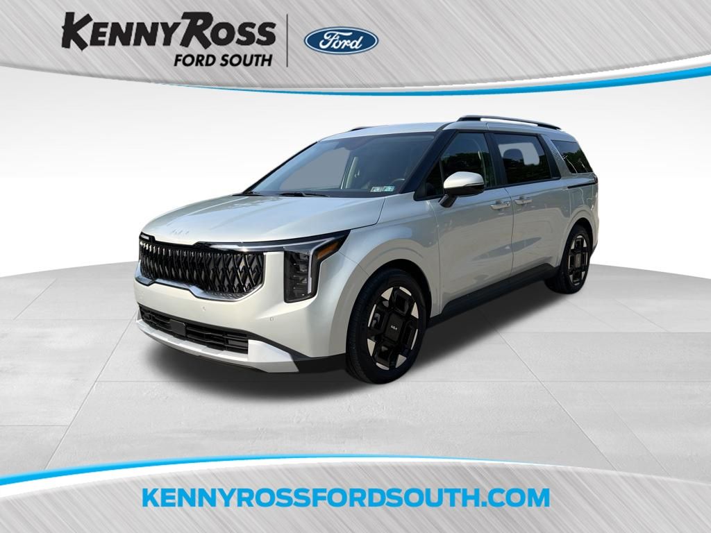 White (Ivory Silver) 2026 Kia Carnival Minivan Front-Wheel Drive 8-Speed Automatic