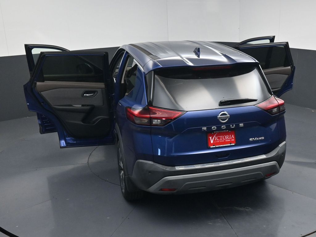 2021 Nissan Rogue SV Blue at Wharton Ford