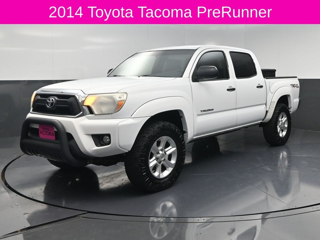 2014 Toyota Tacoma PreRunner White at Community Toyota