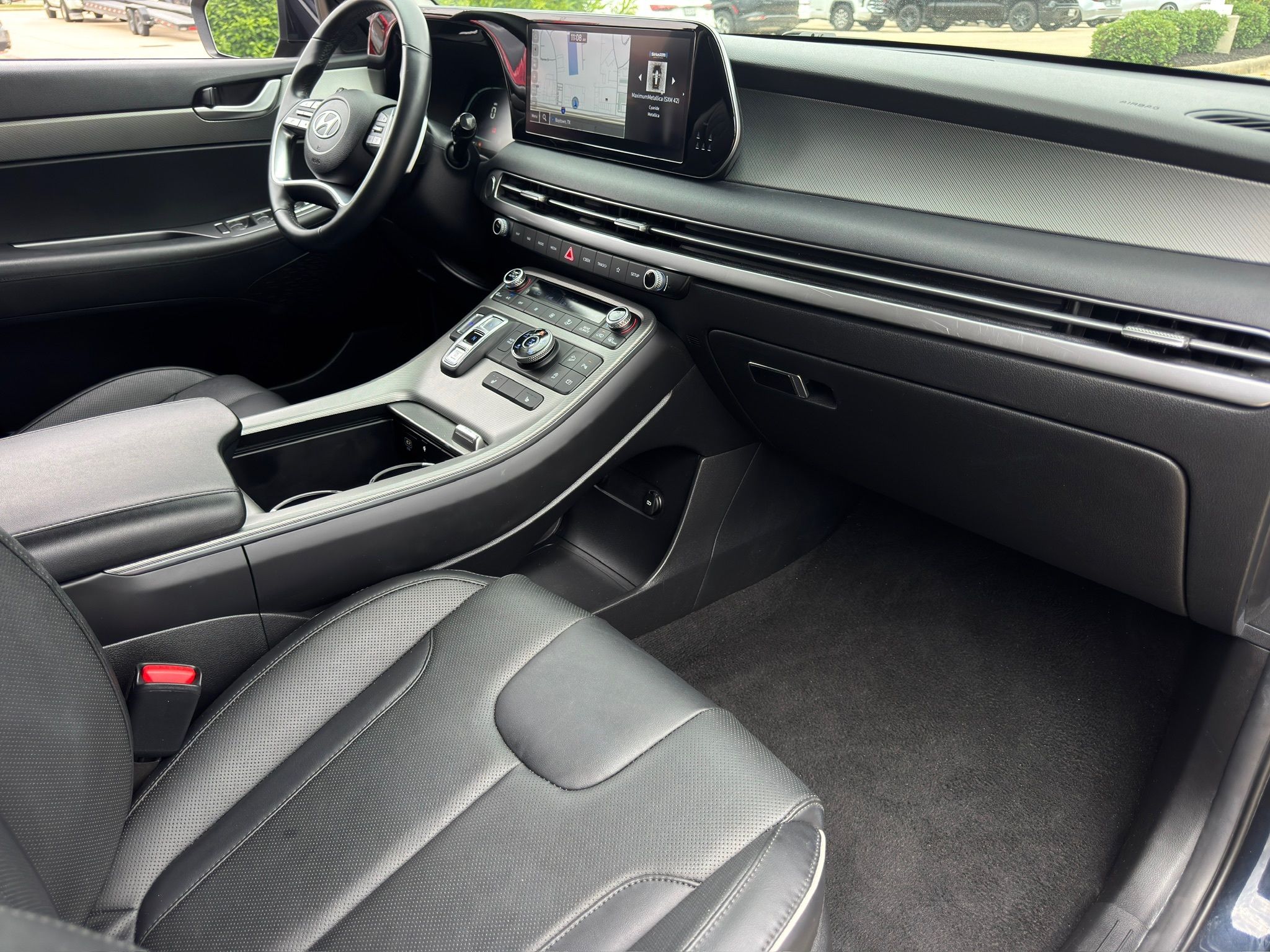 2024 Hyundai Palisade SEL White at Shottenkirk Kia Fort Bend