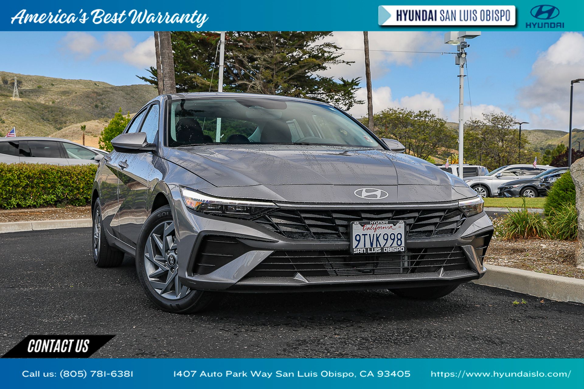 2025 Hyundai Elantra Hybrid Blue FWD