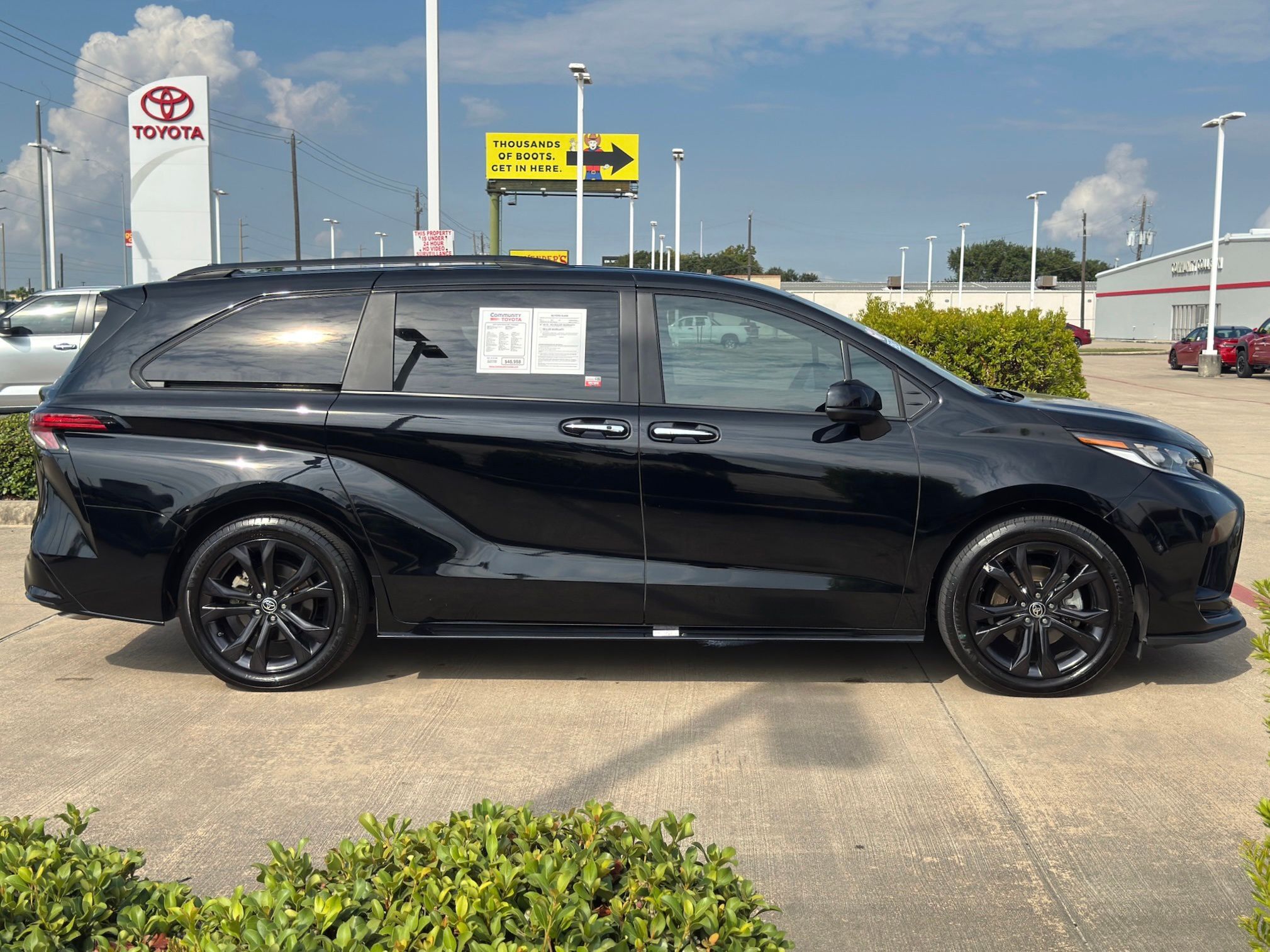 2025 Toyota Sienna XSE Black at Classic Toyota Galveston