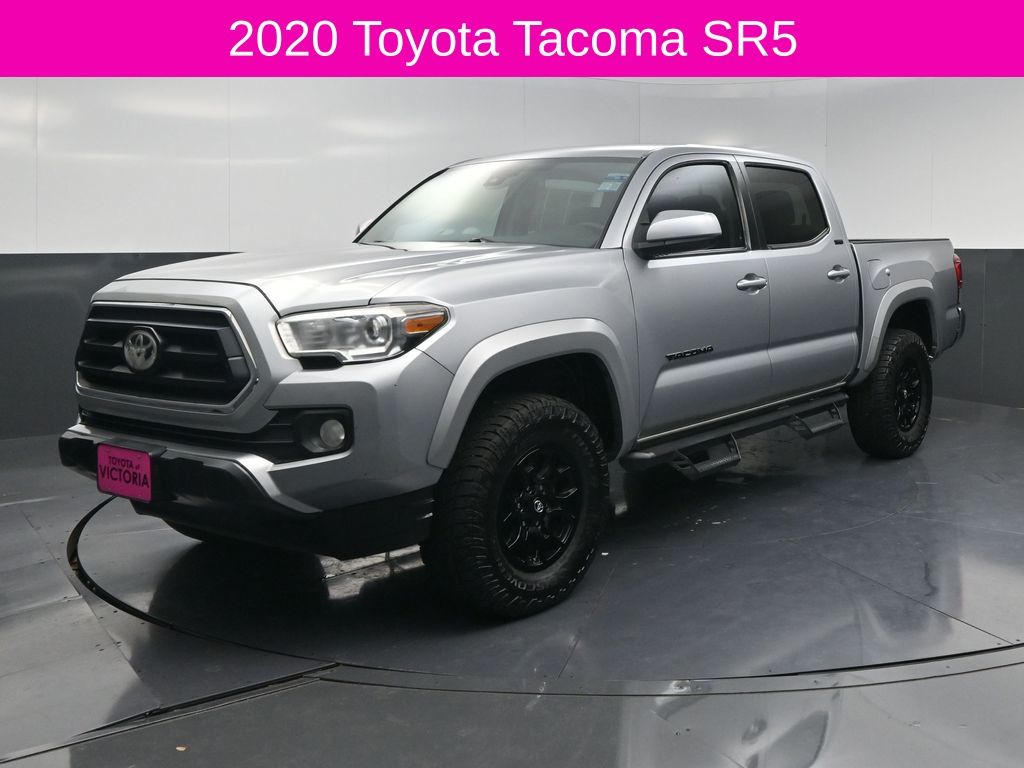 2020 Toyota Tacoma SR5 Silver at Gullo Toyota
