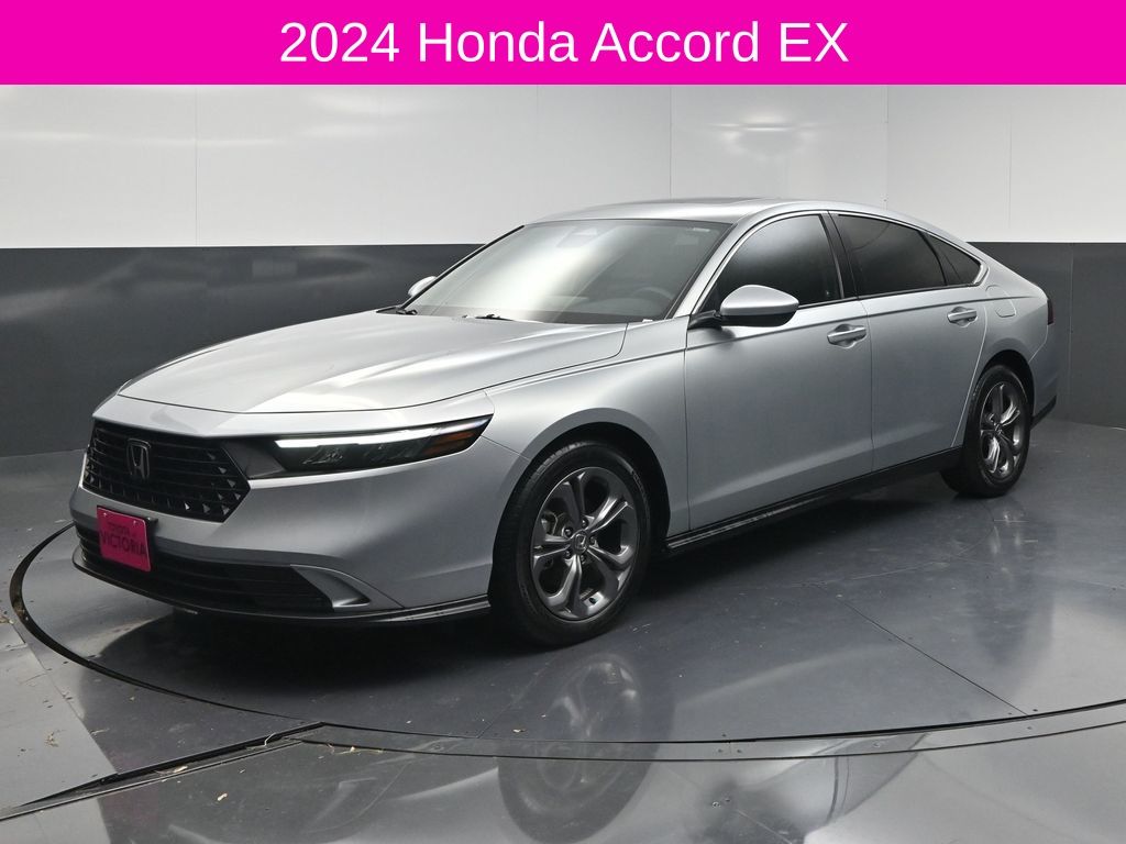 2024 Honda Accord EX Silver at Classic Elite Chevrolet Sugar Land