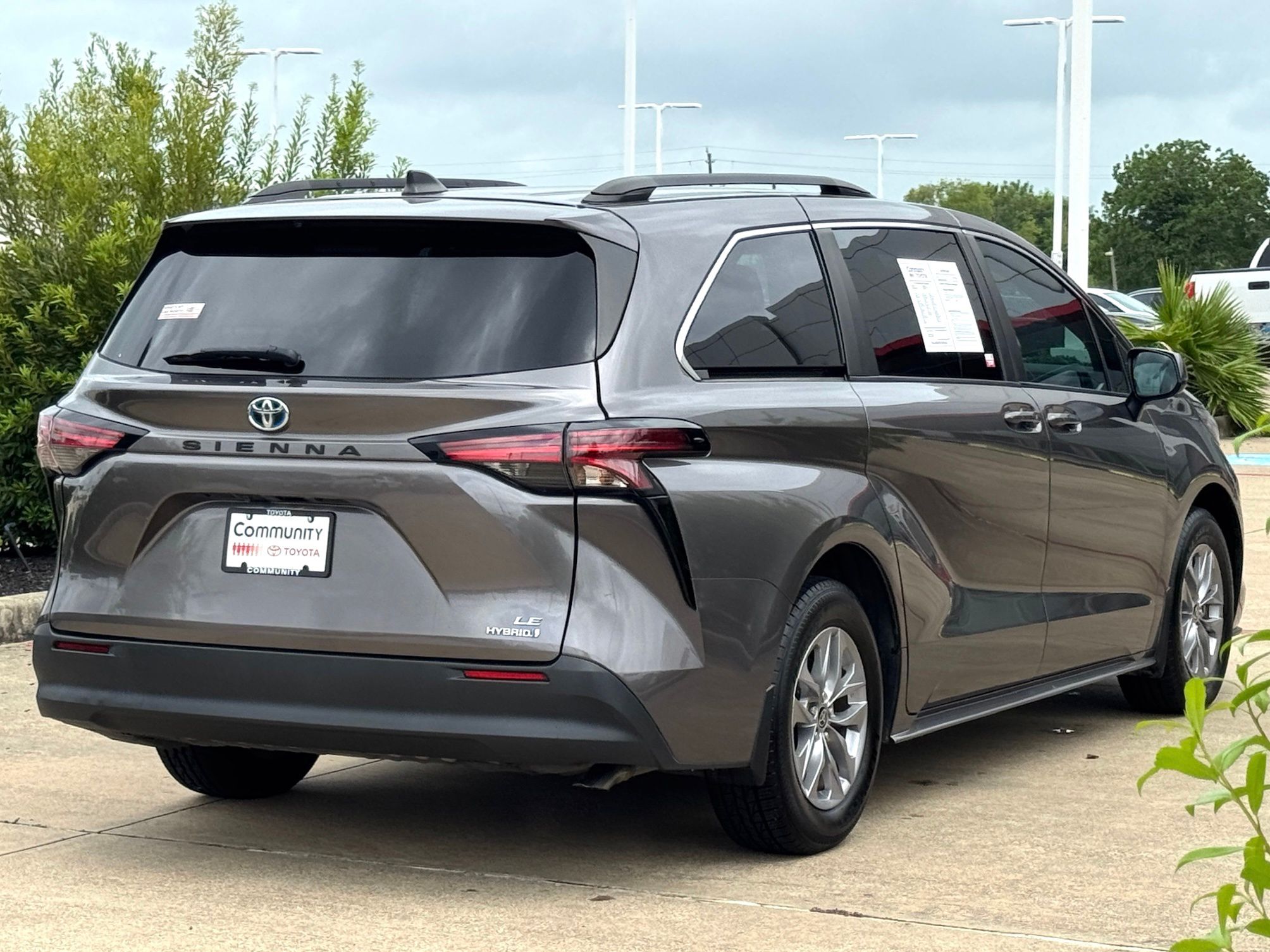 2022 Toyota Sienna LE Gray at Monument Chevrolet