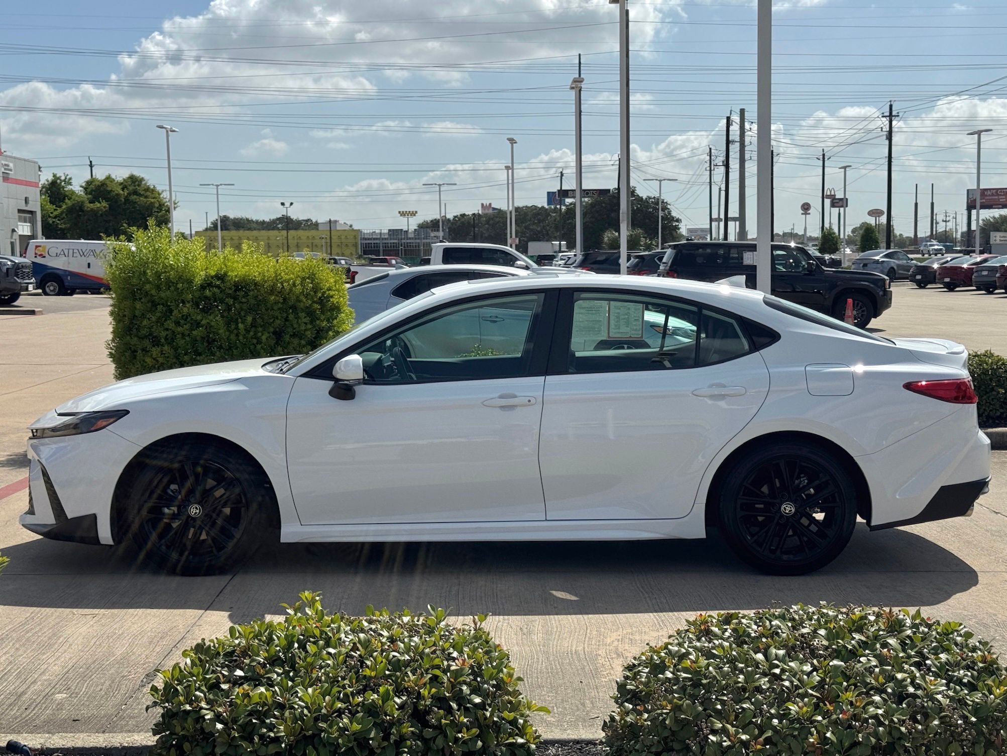 2025 Toyota Camry SE White at Big Star Buick GMC