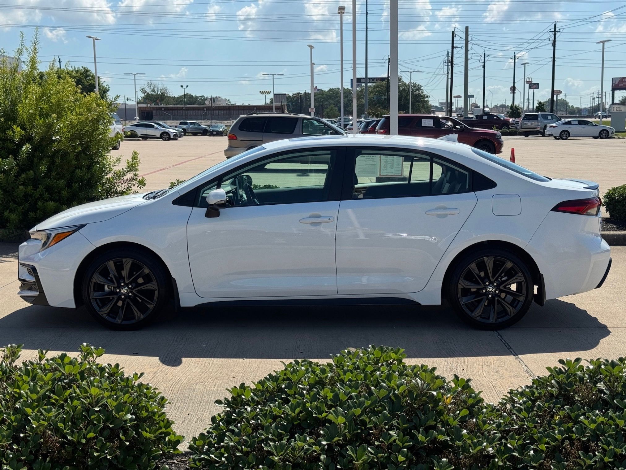 2025 Toyota Corolla XSE White at Traditions Chevrolet
