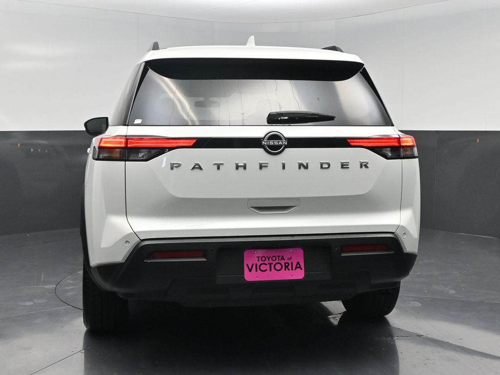 2025 Nissan Pathfinder SV White at Central Houston Nissan