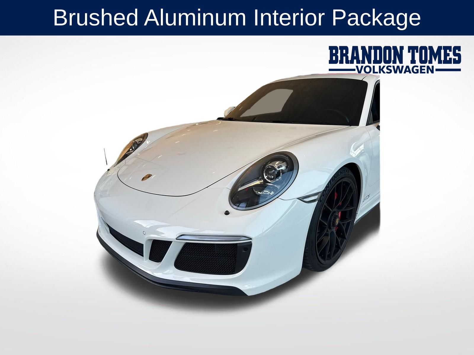 White 2017 Porsche 911 Coupe Rear-Wheel Drive 7-Speed Automatic