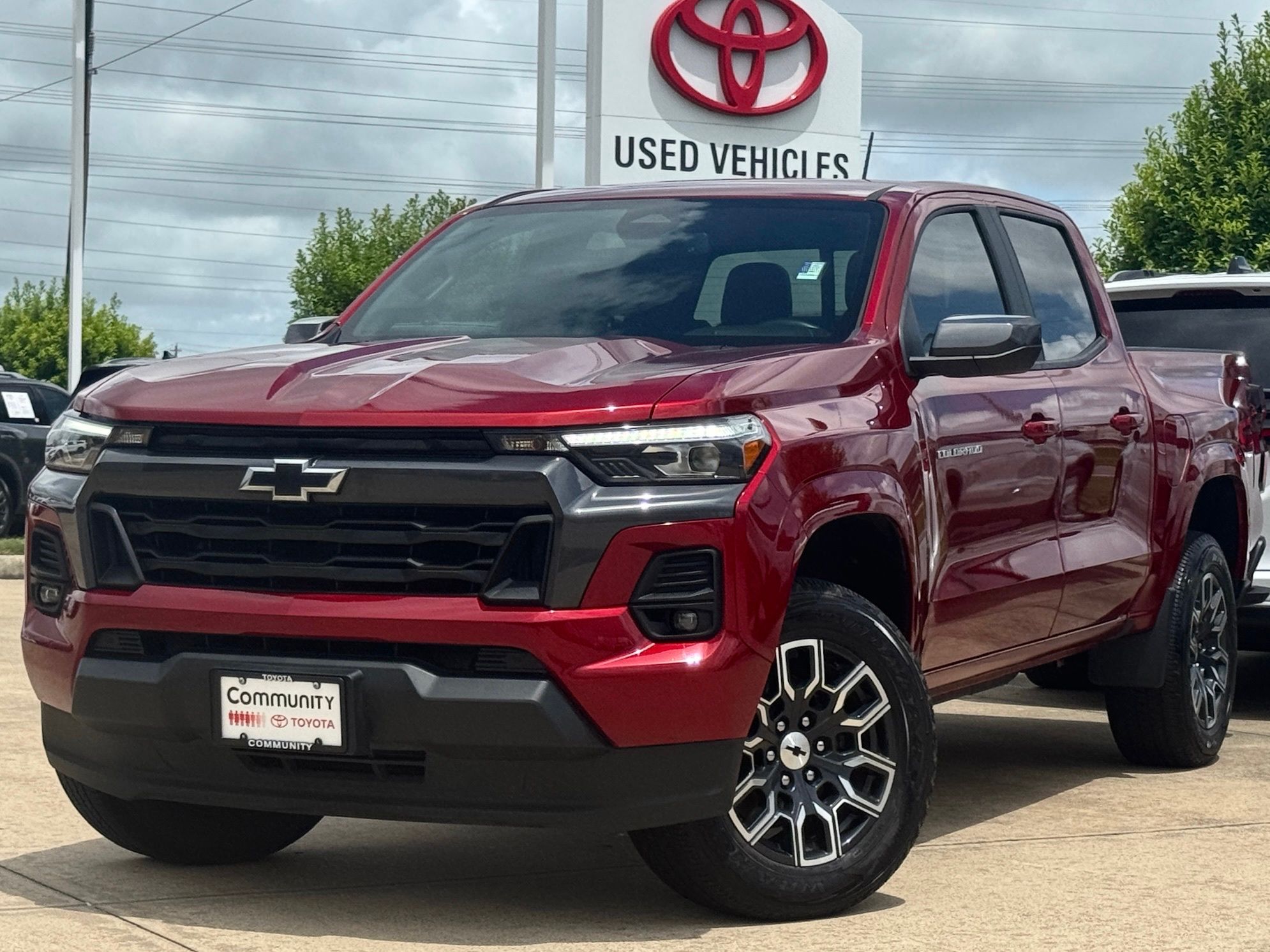 2024 Chevrolet Colorado LT Red at Classic Elite Chevrolet Hwy 6