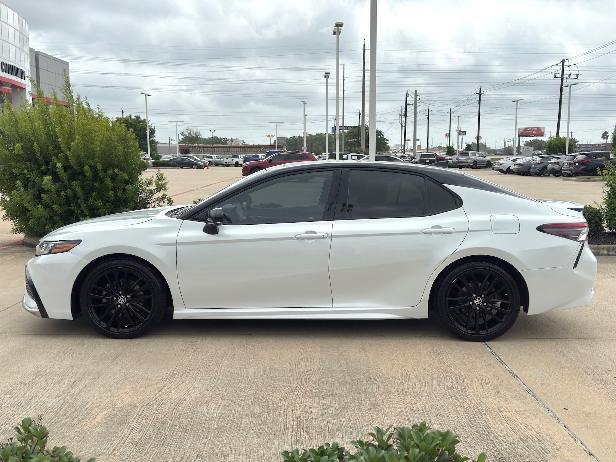 2023 Toyota Camry XSE V6 Beige at Classic Elite Chevrolet Sugar Land