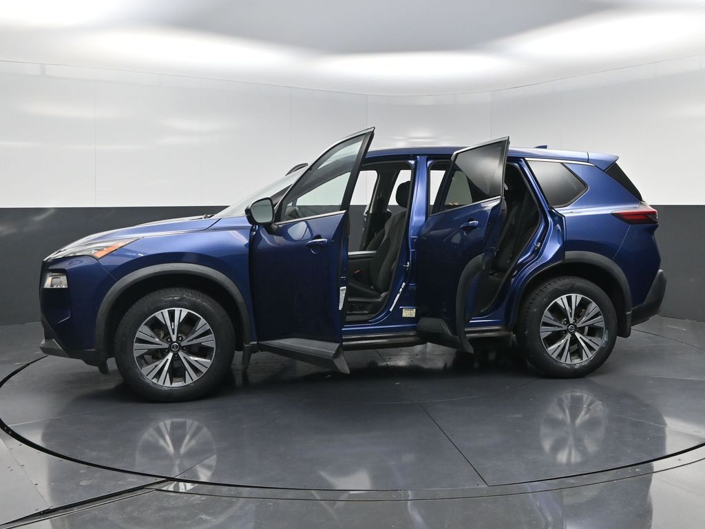 2021 Nissan Rogue SV Blue at Wharton Ford