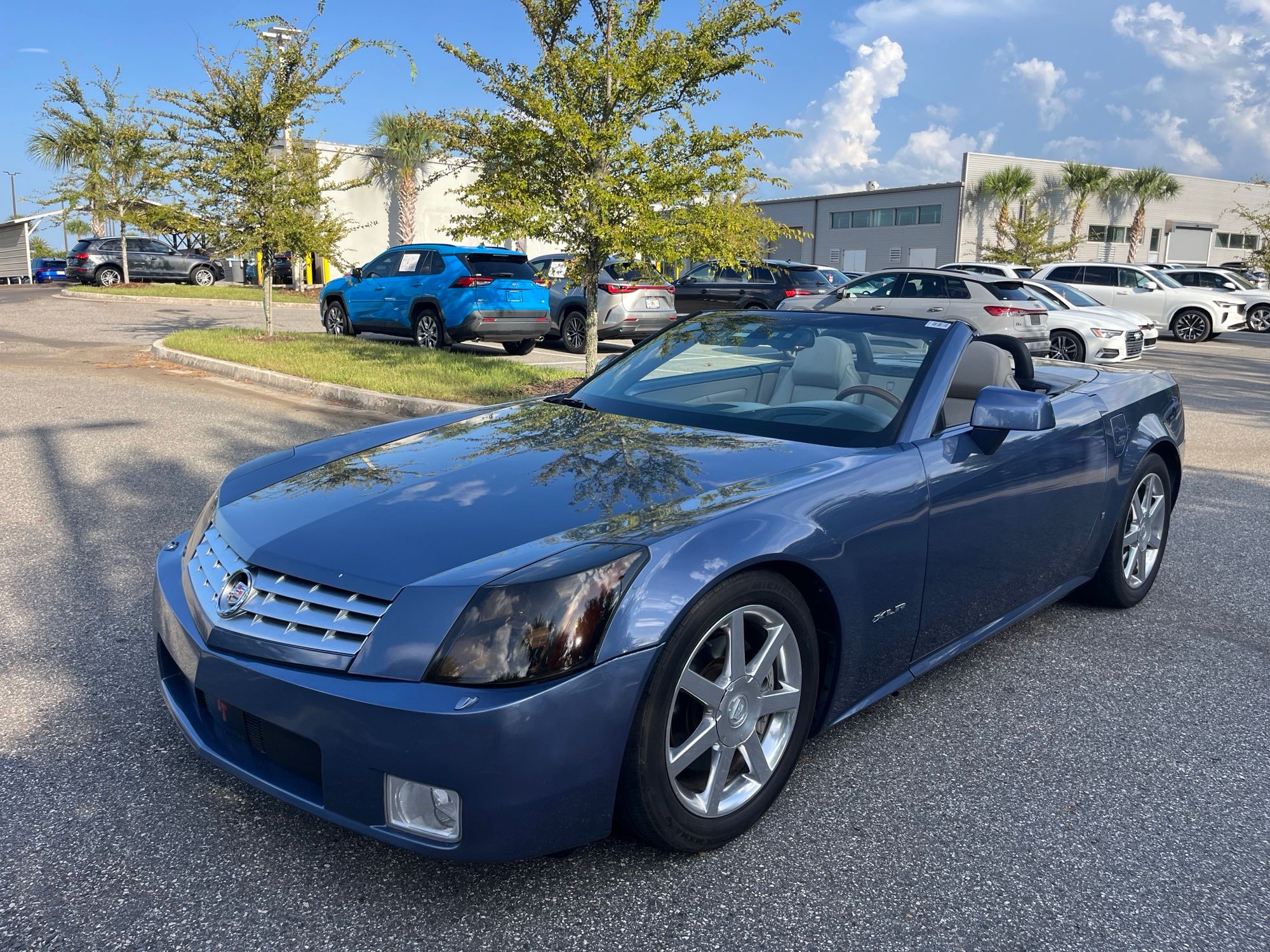 Blue Steel 2006 Cadillac XLR Convertible Rear-Wheel Drive 5-Speed Automatic Overdrive