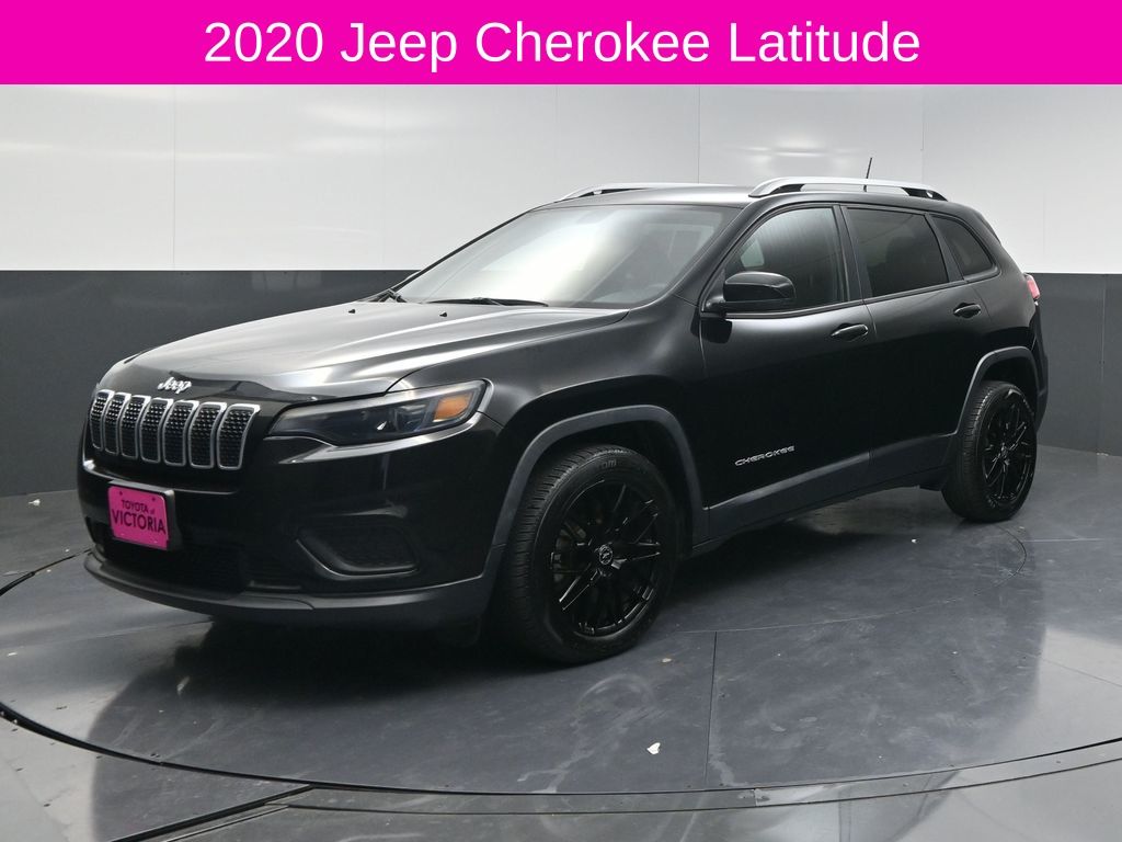 2020 Jeep Cherokee Latitude Black at DeMontrond Auto Country