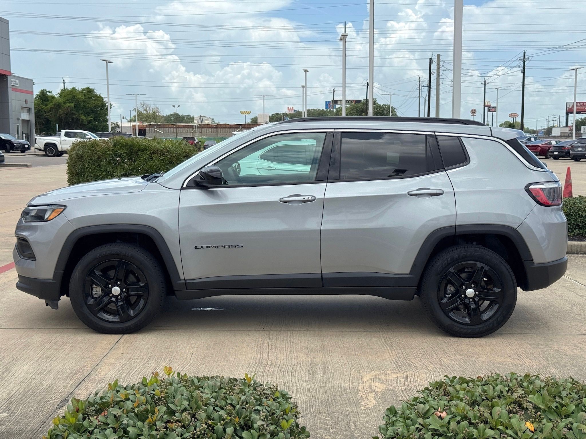 2024 Jeep Compass Latitude Silver at Big Star Chrysler Jeep Dodge Ram 