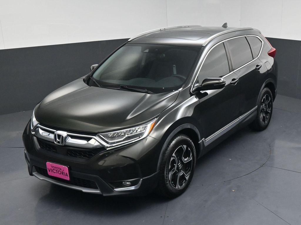 2019 Honda CR-V Touring Blue at EAG Ford Navasota