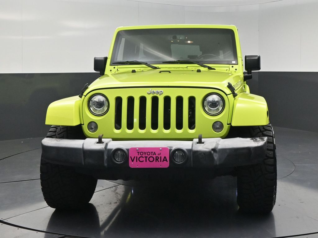 2017 Jeep Wrangler Unlimited Rubicon Green at Classic Chevrolet Galveston