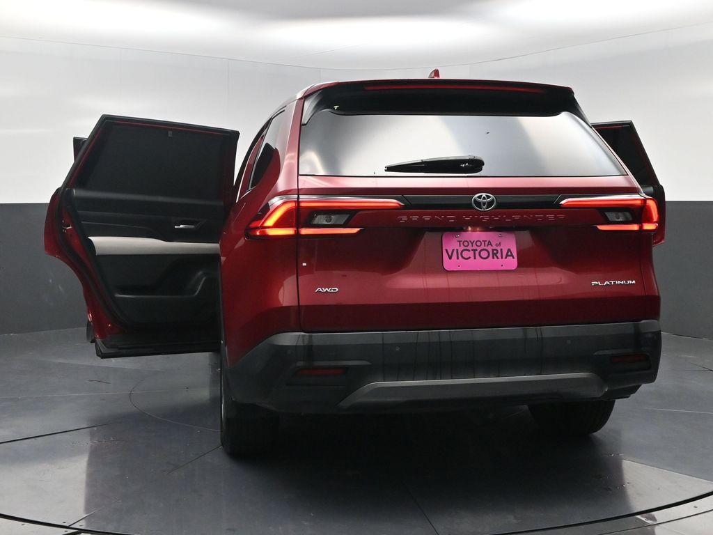 2024 Toyota Grand Highlander Platinum Red at Don McGill Toyota