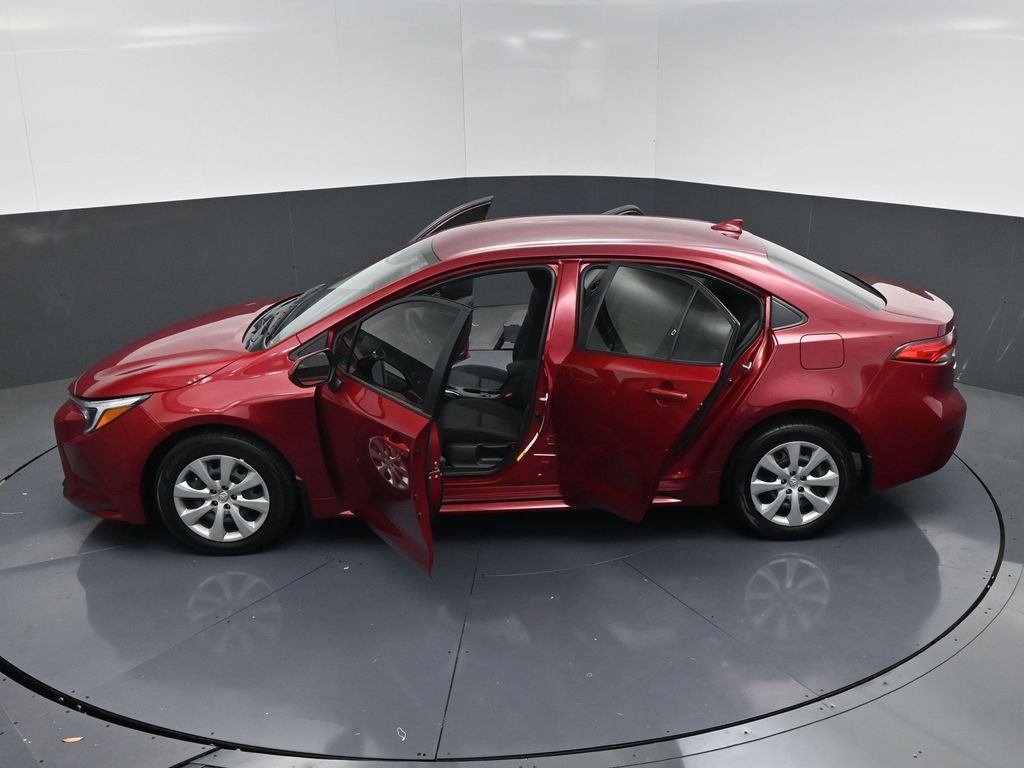 2024 Toyota Corolla Hybrid LE Red at DeMontrond Automotive Group