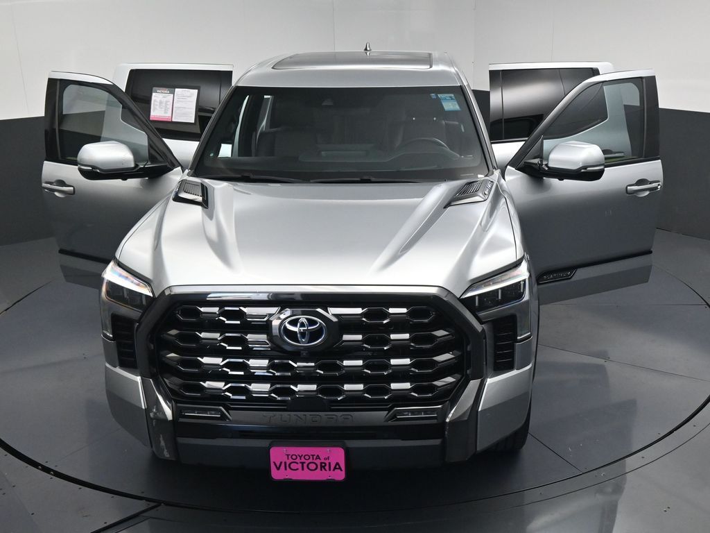 2023 Toyota Tundra Hybrid Platinum Silver at EAG Ford Navasota