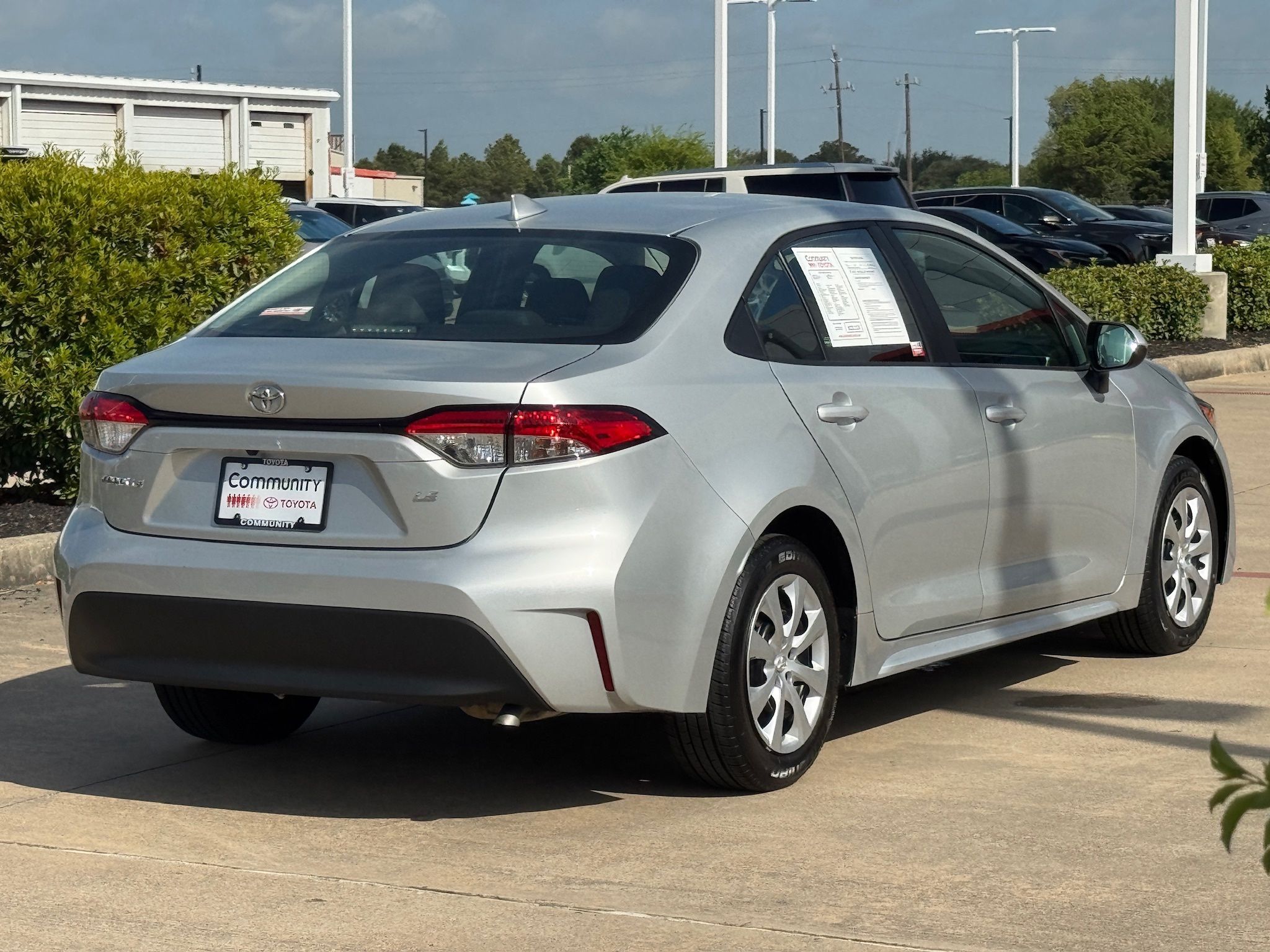 2024 Toyota Corolla LE Silver at Don McGill Toyota