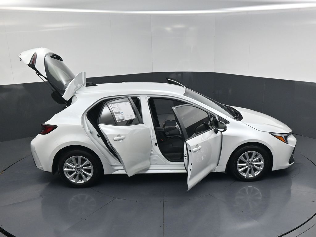 2026 Toyota Corolla Hatchback SE White at Toyota of Victoria