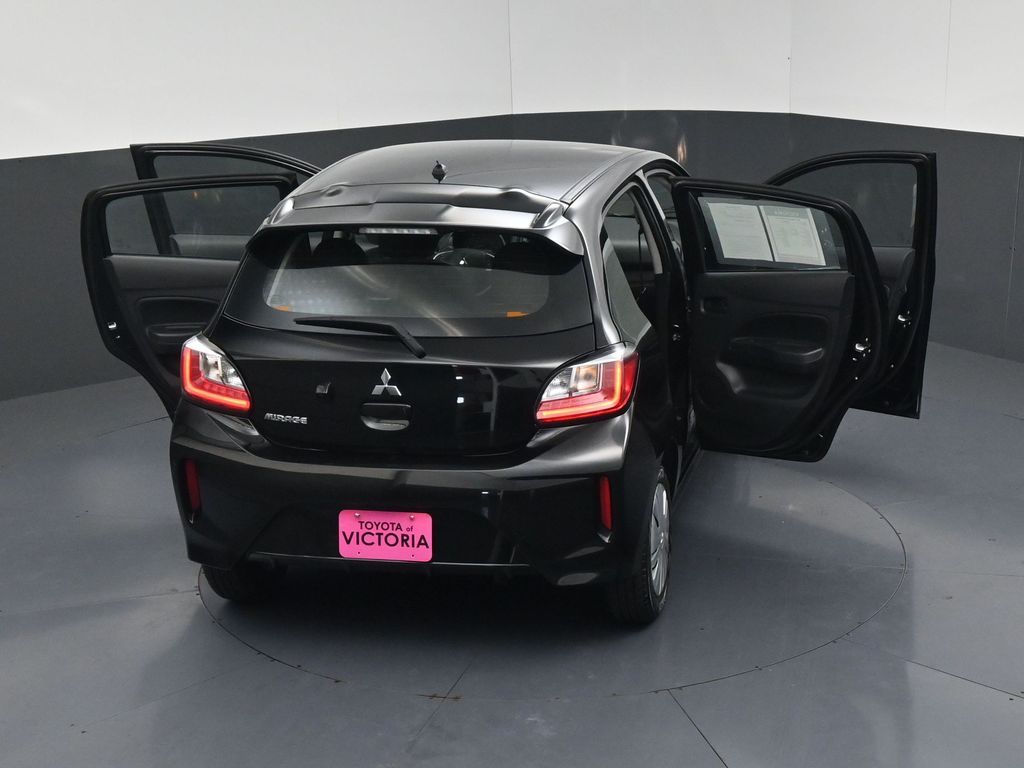 2024 Mitsubishi Mirage ES Black at North Houston Mitsubishi