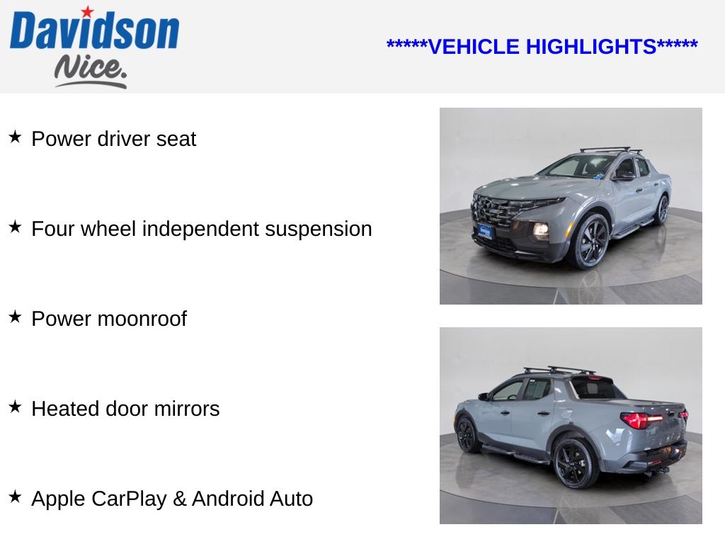 Used 2023 Hyundai Santa Cruz NIGHT