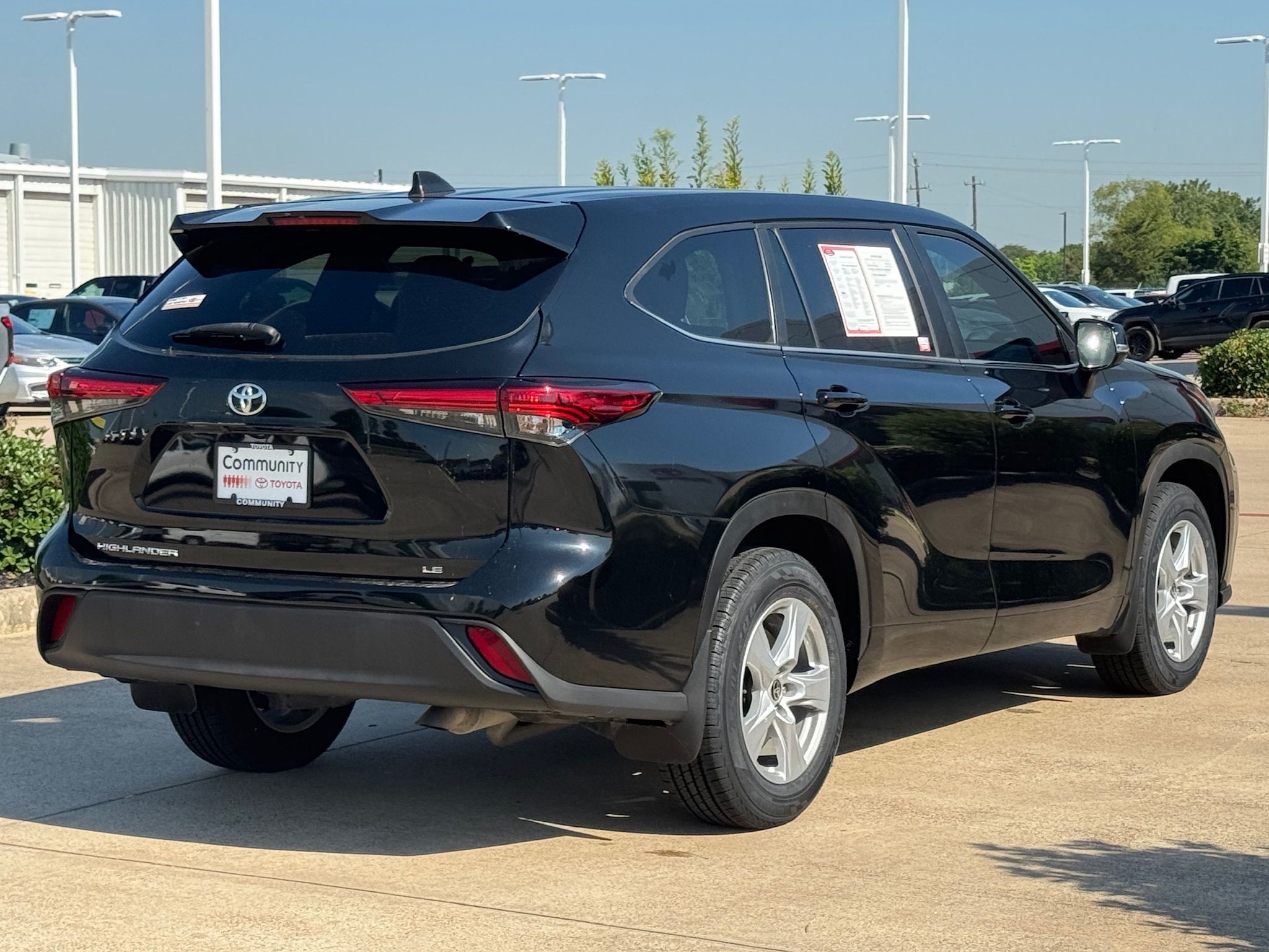 2023 Toyota Highlander LE Black at Don McGill Toyota