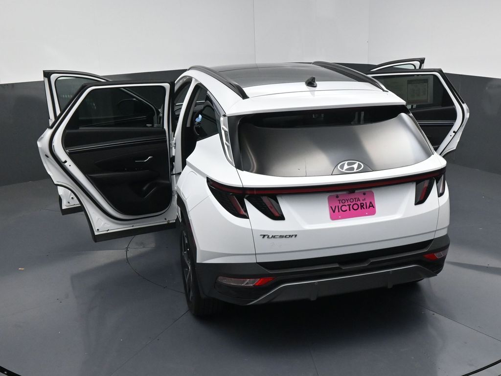 2023 Hyundai Tucson Limited White at DeMontrond Gulf Freeway