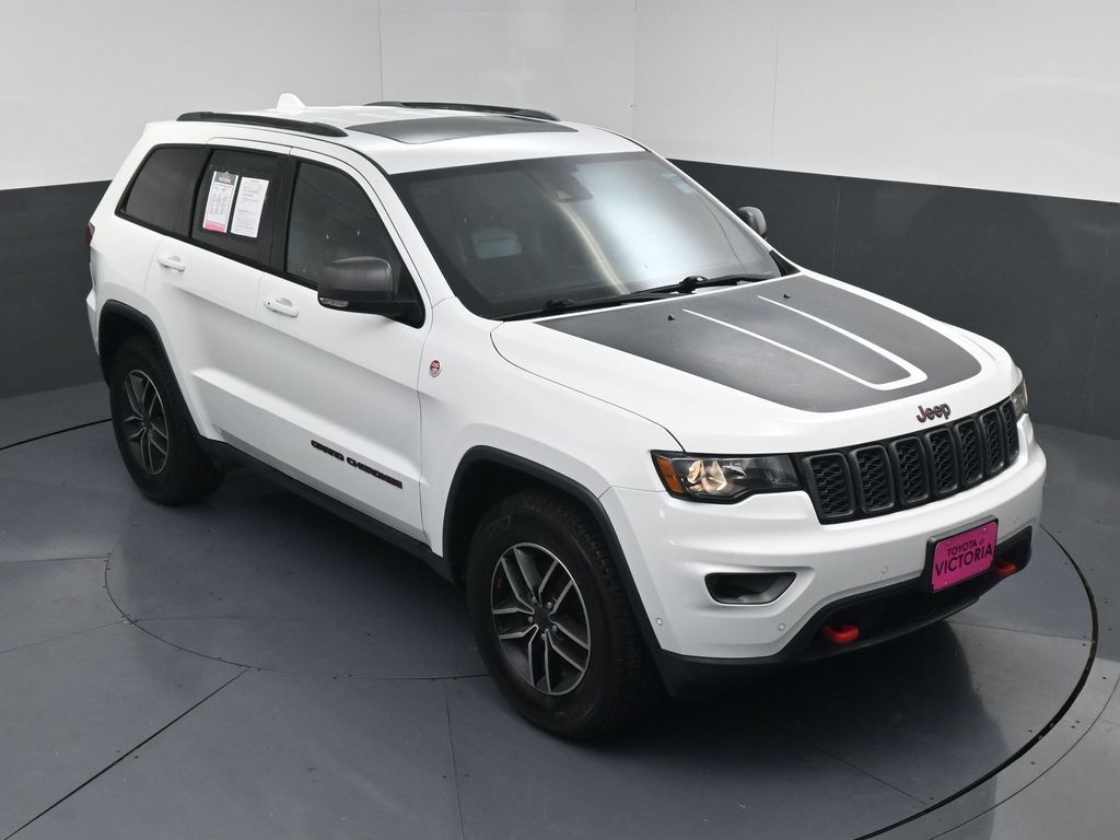 2019 Jeep Grand Cherokee Trailhawk White at Bayway Chrysler Dodge Jeep Ram
