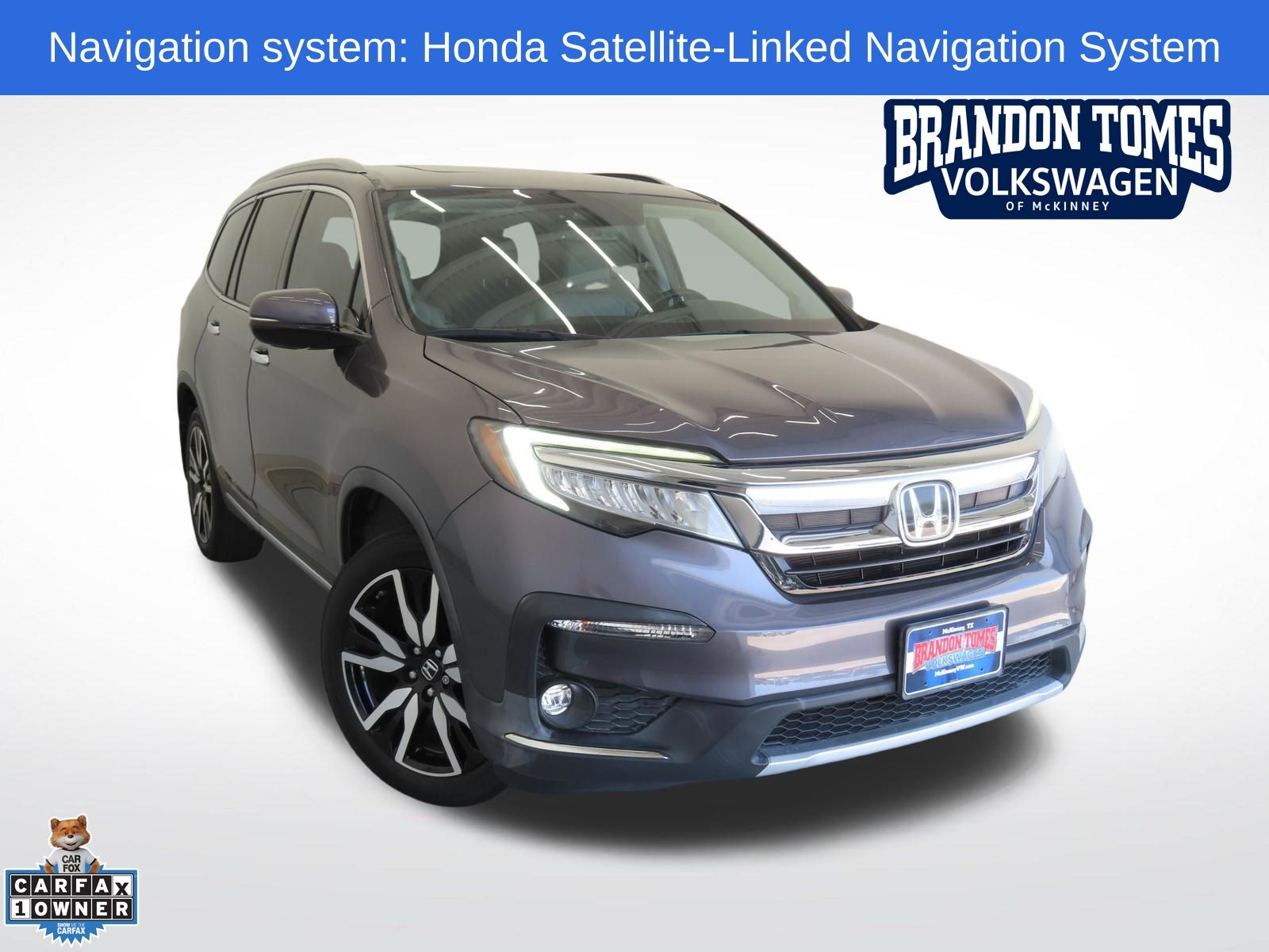 Gray 2019 Honda Pilot SUV / Crossover All-Wheel Drive 9-Speed Automatic