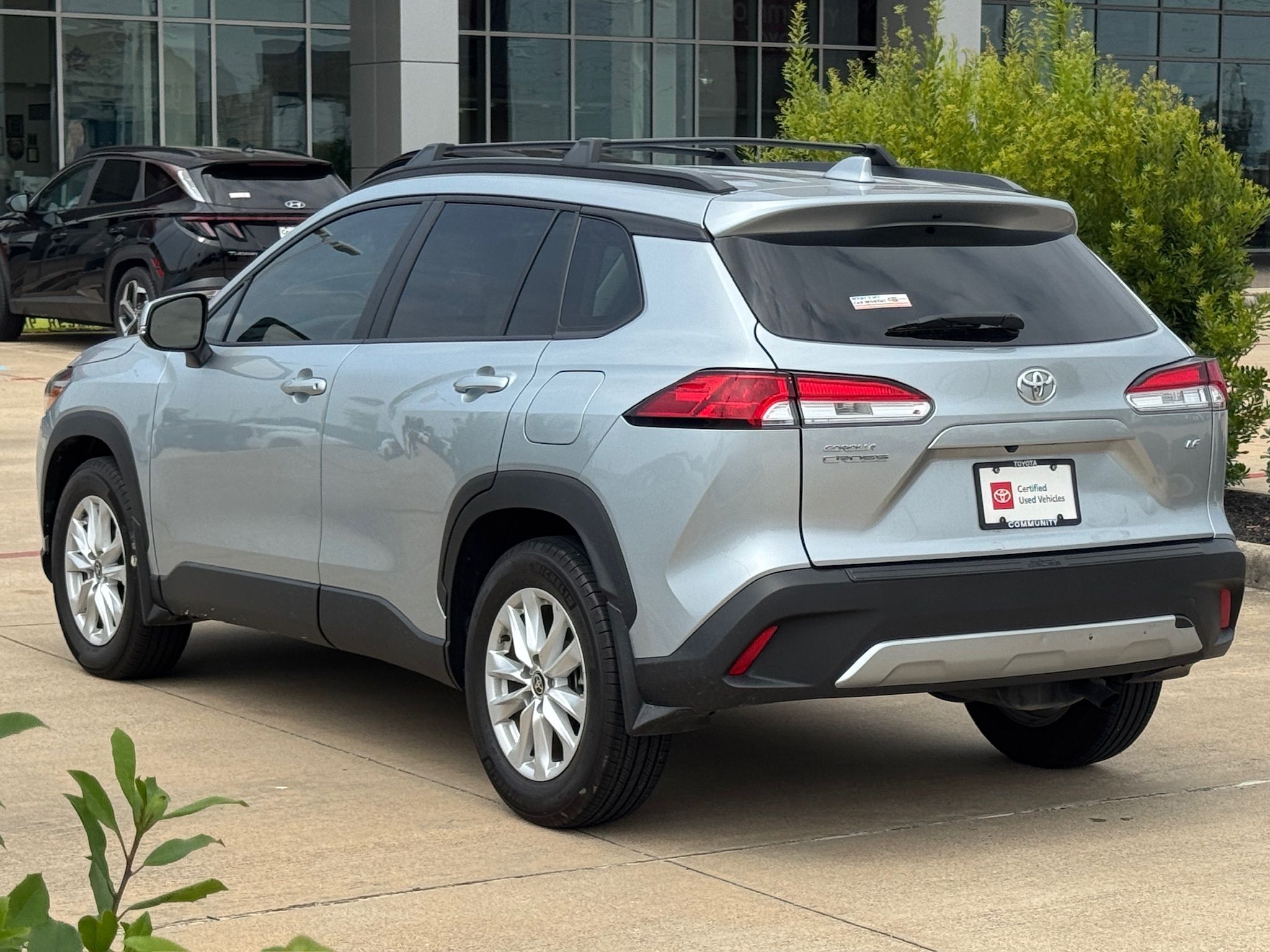 2024 Toyota Corolla Cross LE Silver at Texan Dodge Chrysler Jeep Ram