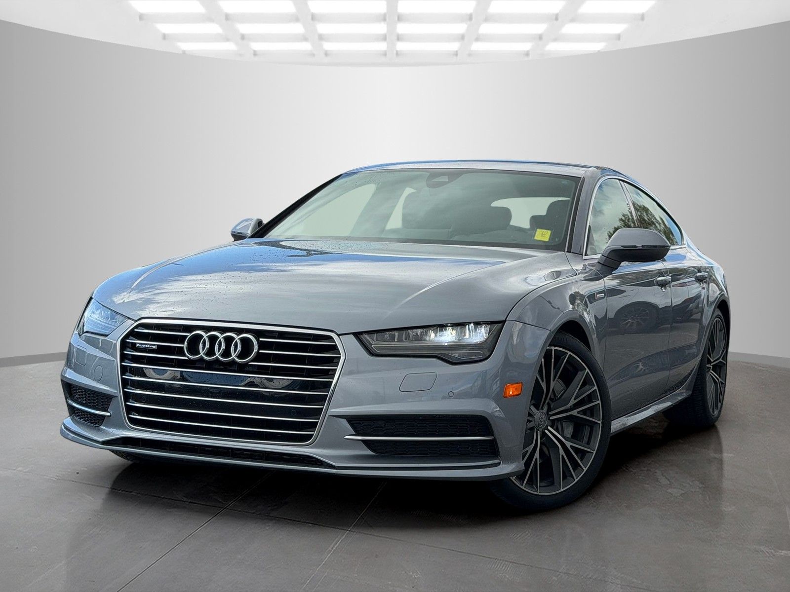 Gray Metallic 2017 Audi A7 3.0T quattro Prestige AWD Sedan All-Wheel Drive 8-Speed Automatic