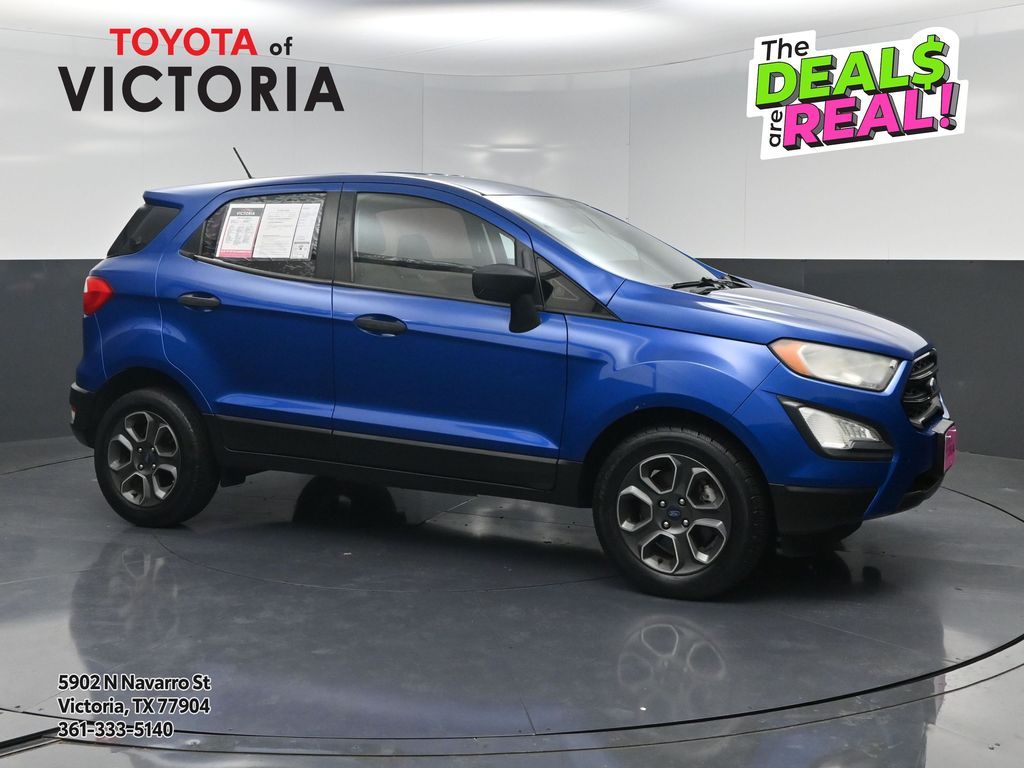 2018 Ford EcoSport S Blue at DeMontrond Ford