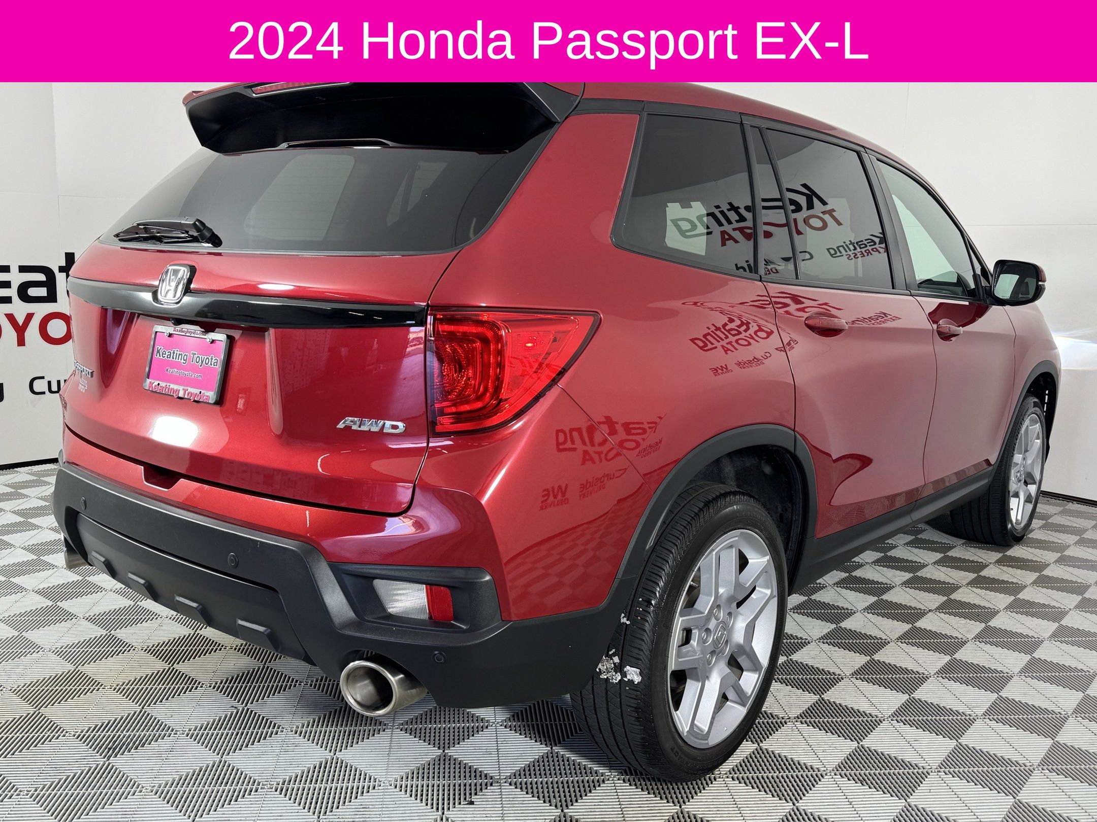 2024 Honda Passport EX-L Black at Mac Haik CDJR North Houston