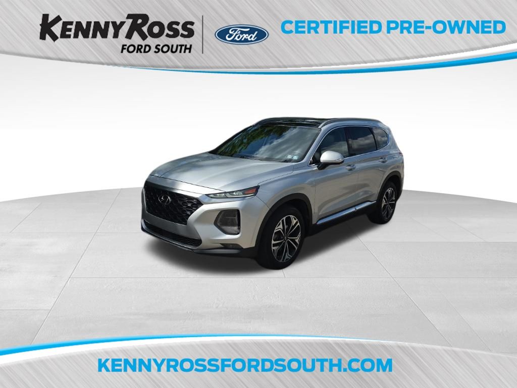 Symphony Silver 2019 Hyundai Santa Fe SUV / Crossover All-Wheel Drive 8-Speed Automatic