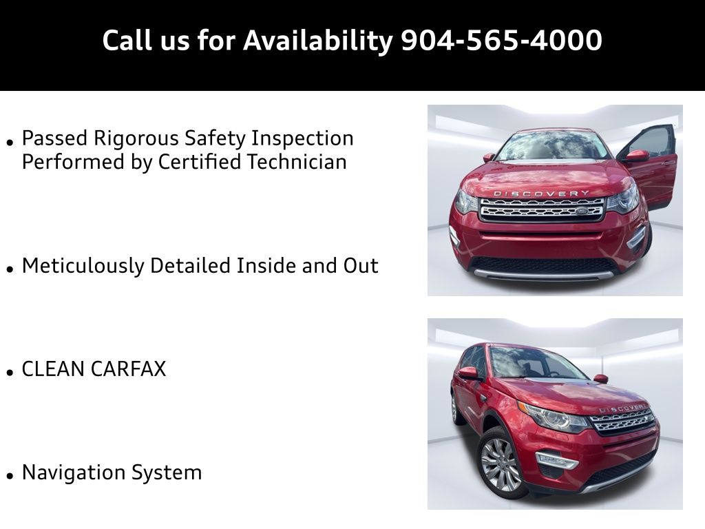 Land Rover 2016 Discovery Sport HSE Luxury