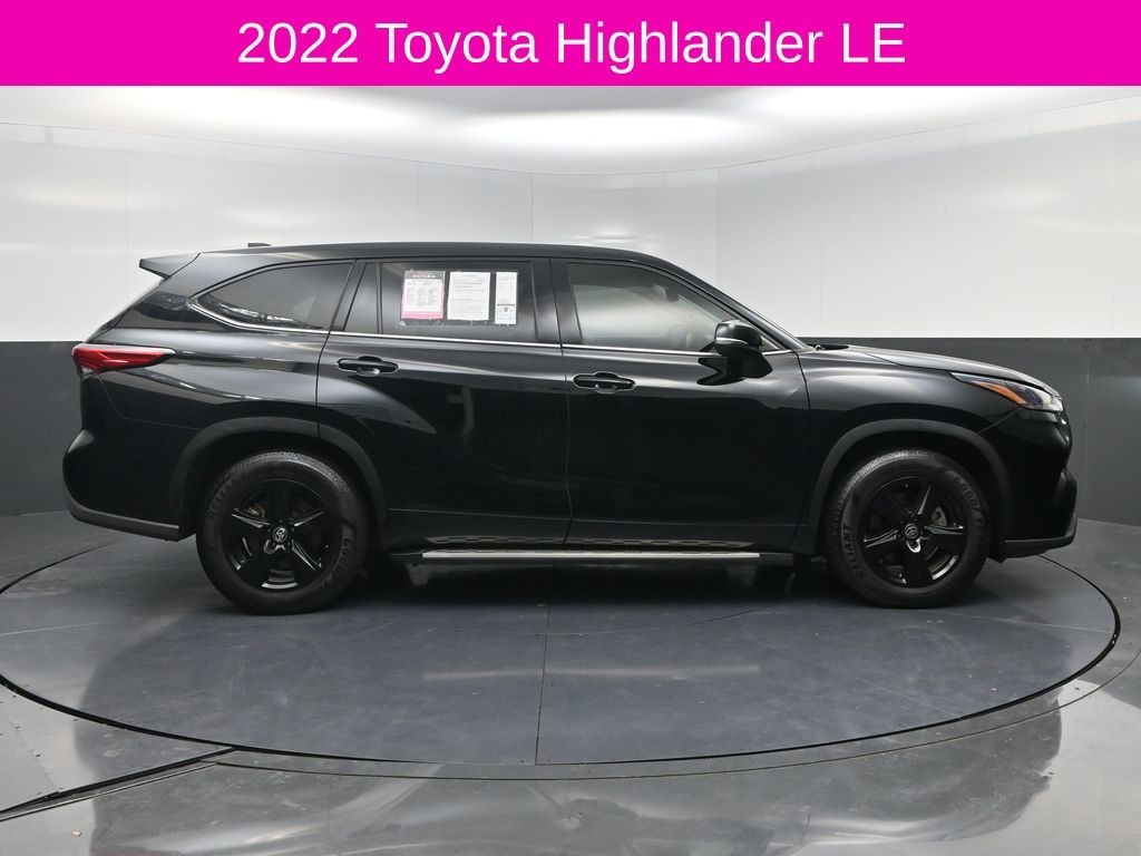 2022 Toyota Highlander LE Black at Victoria Chrysler Dodge Jeep Ram