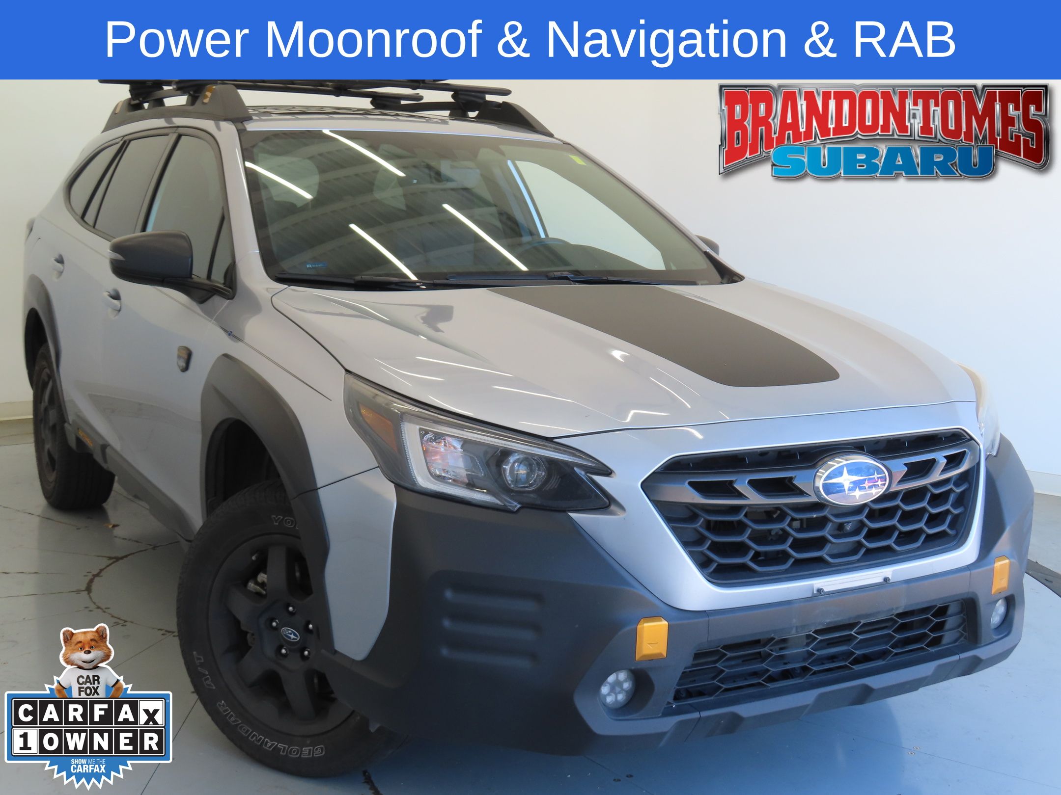 Ice Silver Metallic 2023 Subaru Outback Wilderness AWD SUV / Crossover All-Wheel Drive Continuously Variable Transmission