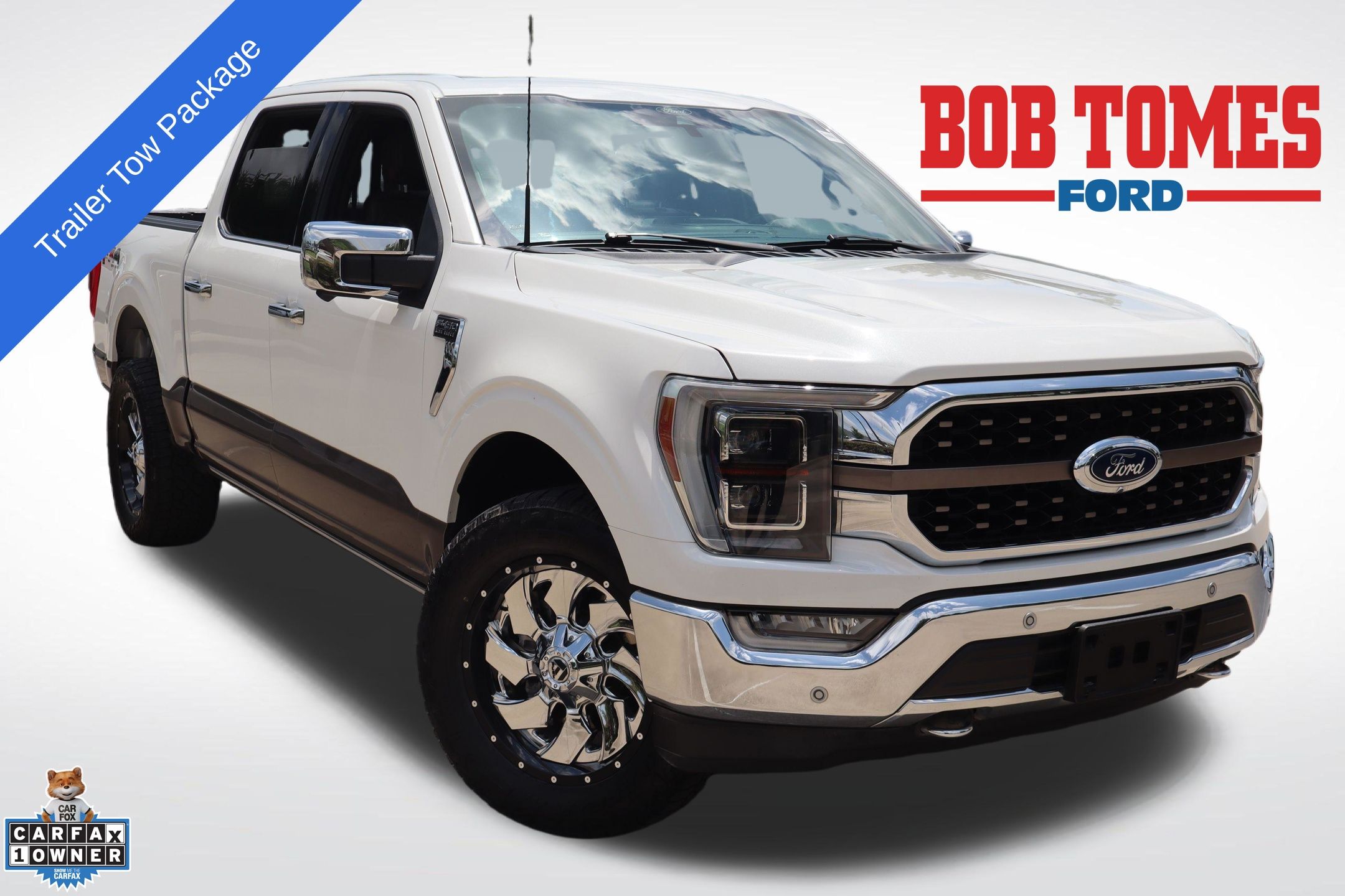 Brown 2022 Ford F-150 Pickup Truck Four-Wheel Drive Automatic