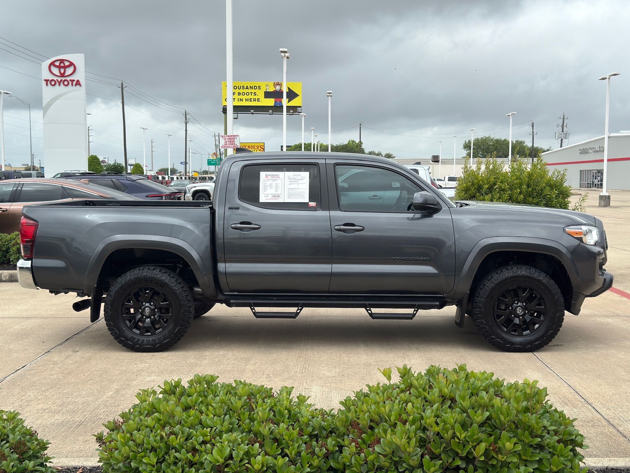 2023 Toyota Tacoma SR5 Gray at North Houston Mitsubishi