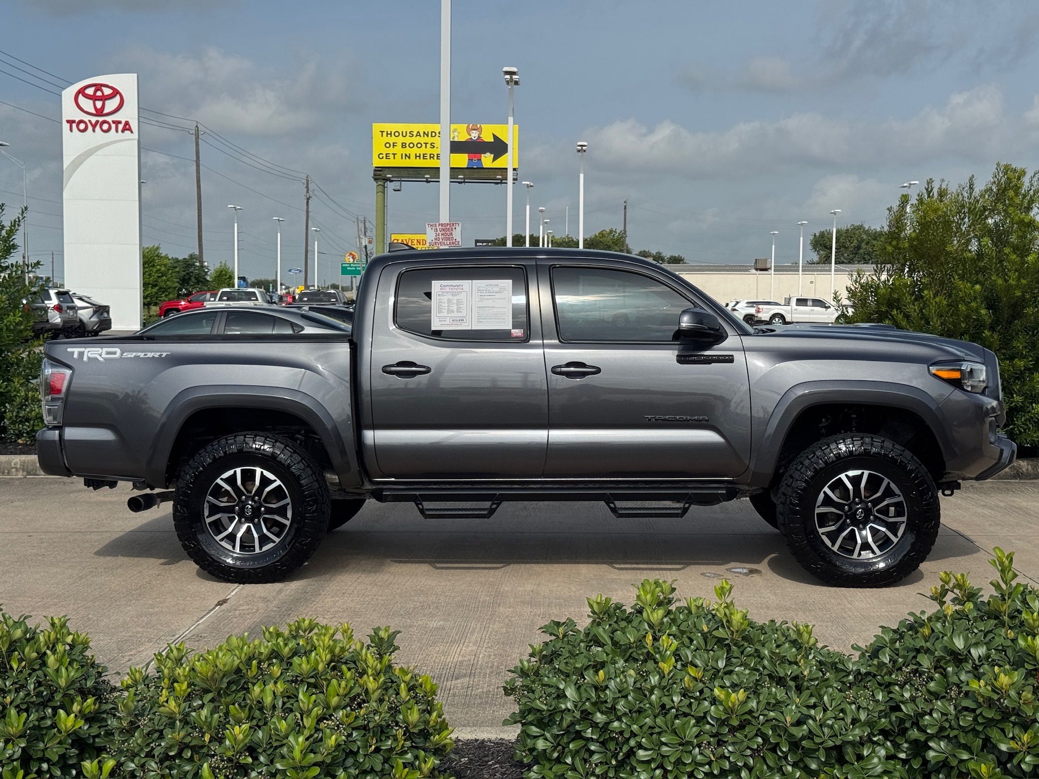 2021 Toyota Tacoma TRD Sport Gray at AutoSavvy Houston Southwest