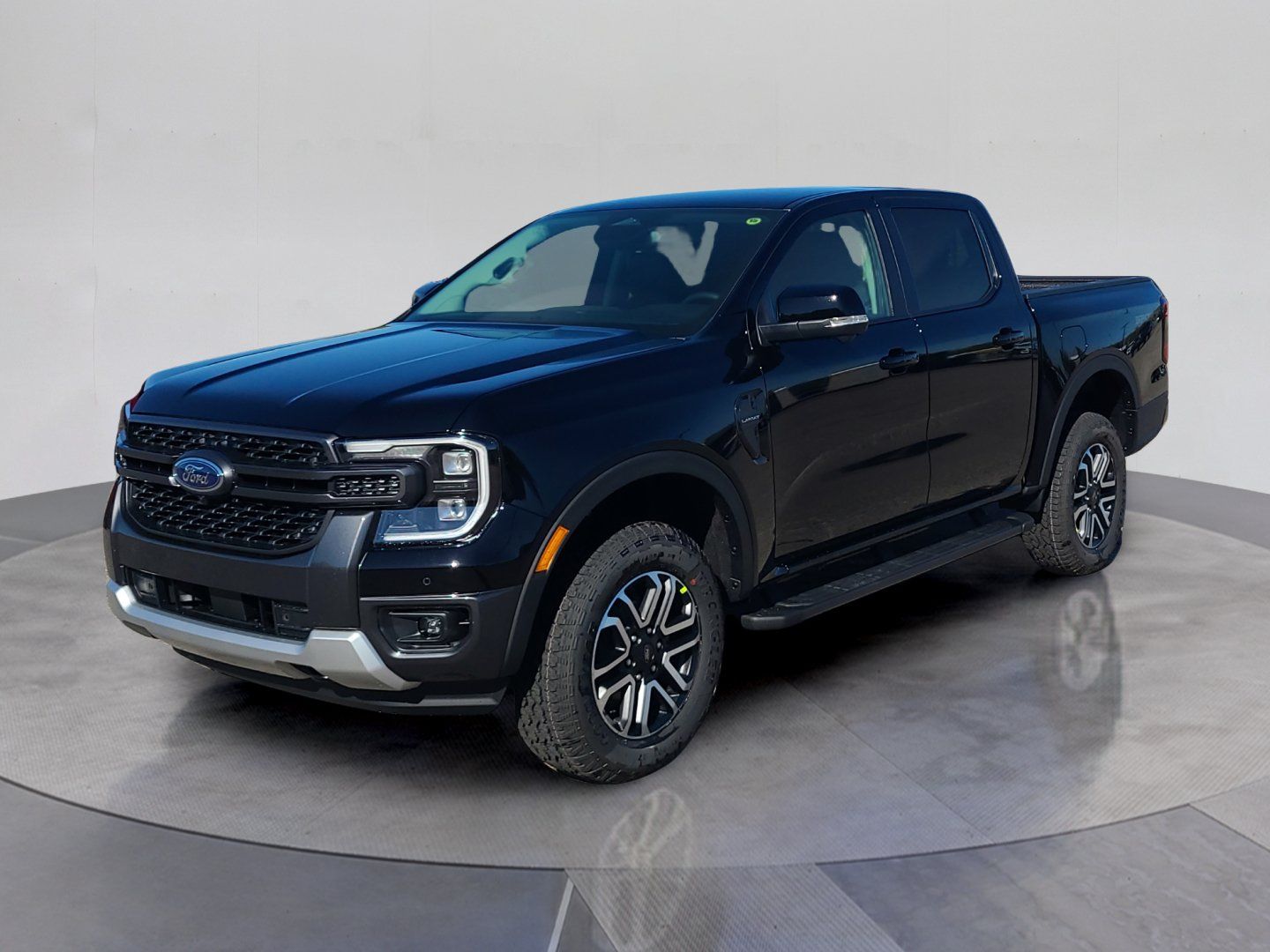Shadow Black 2025 Ford Ranger Pickup Truck Four-Wheel Drive Automatic