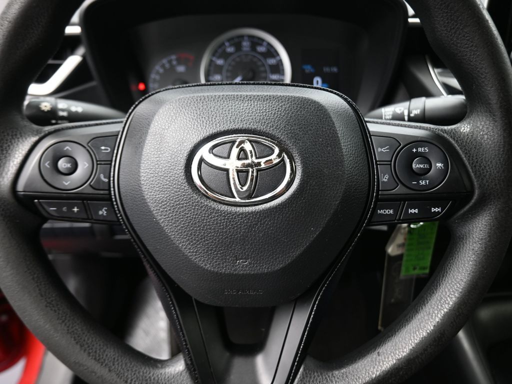 2021 Toyota Corolla LE Red at DeMontrond Auto Country