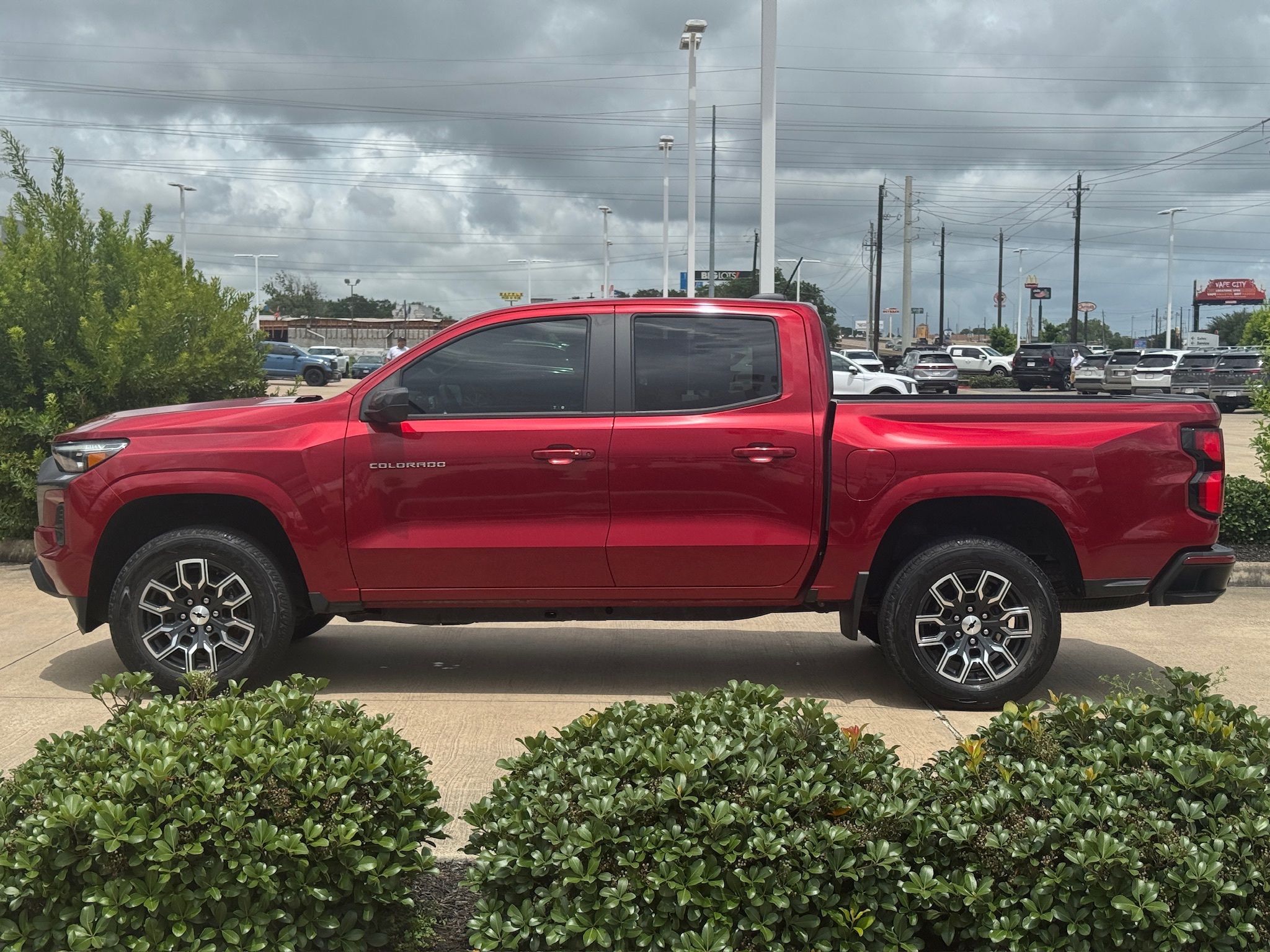 2024 Chevrolet Colorado LT Red at Classic Elite Chevrolet Hwy 6