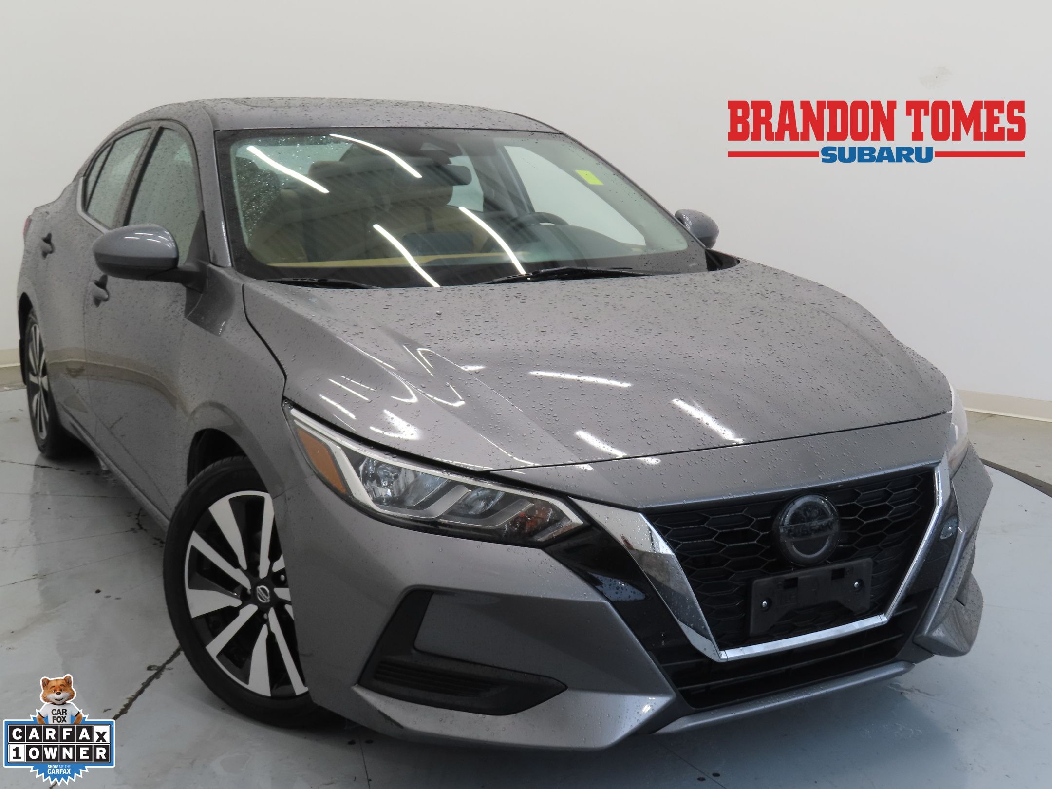 Gray (Gun Metallic) 2021 Nissan Sentra Sedan Front-Wheel Drive Continuously Variable Transmission