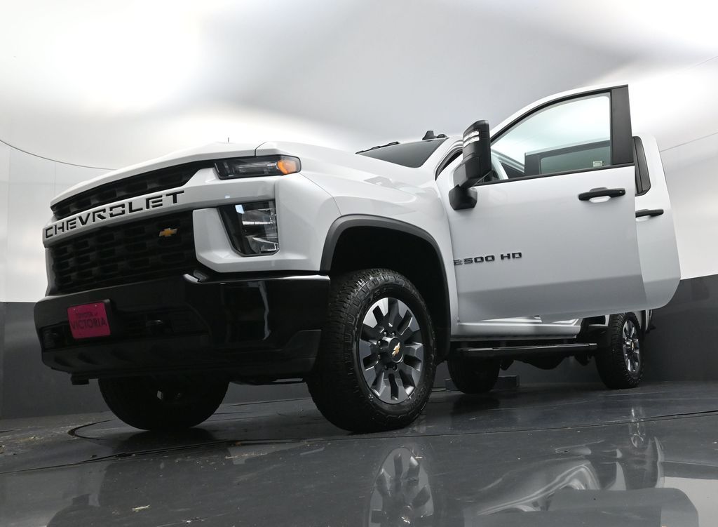 2023 Chevrolet Silverado 2500HD Custom White at DeMontrond Auto Country