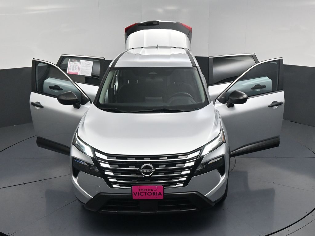 2025 Nissan Rogue S Silver at South Houston Nissan