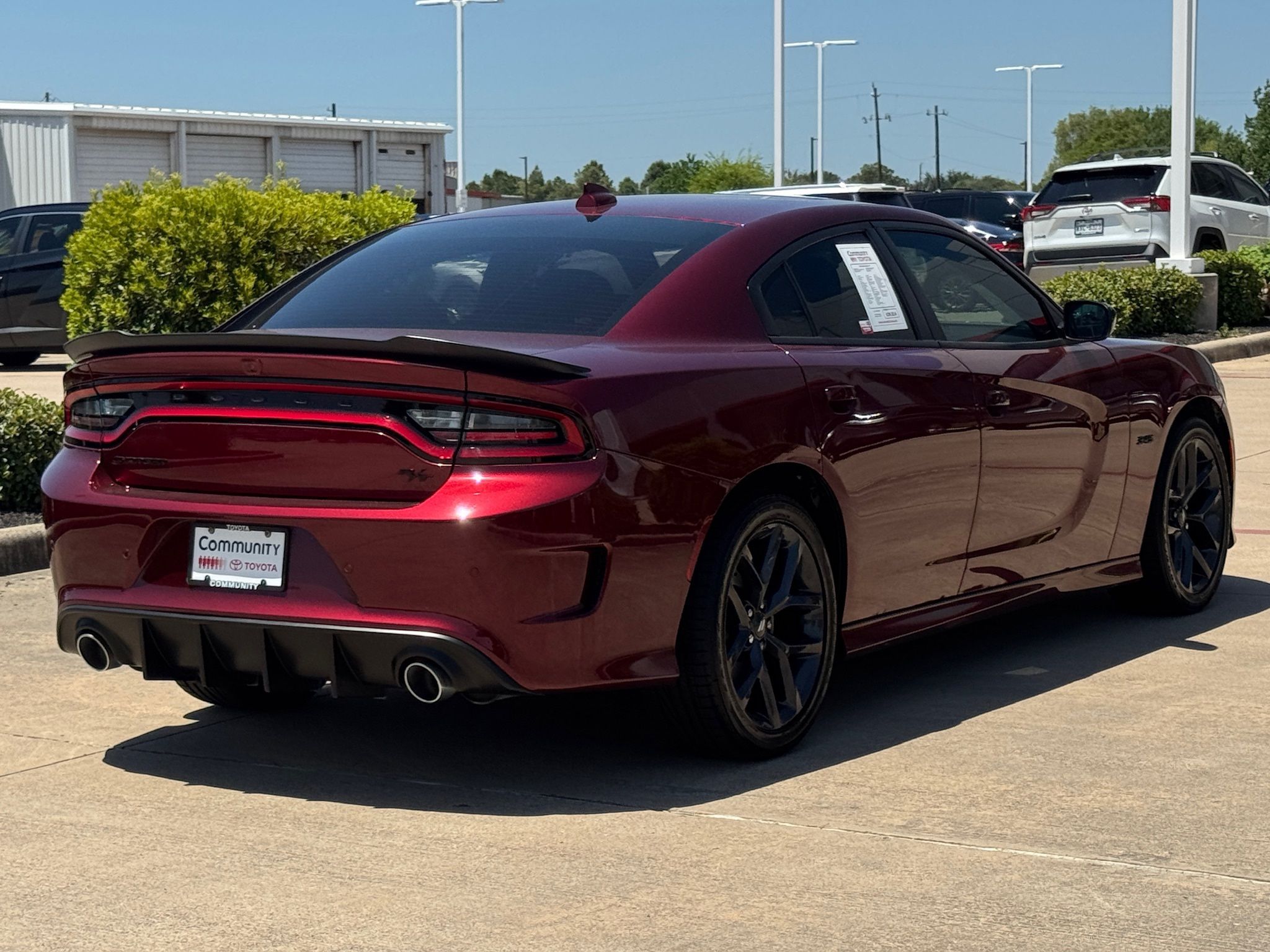 2023 Dodge Charger R/T Red at Wharton Chevrolet GMC